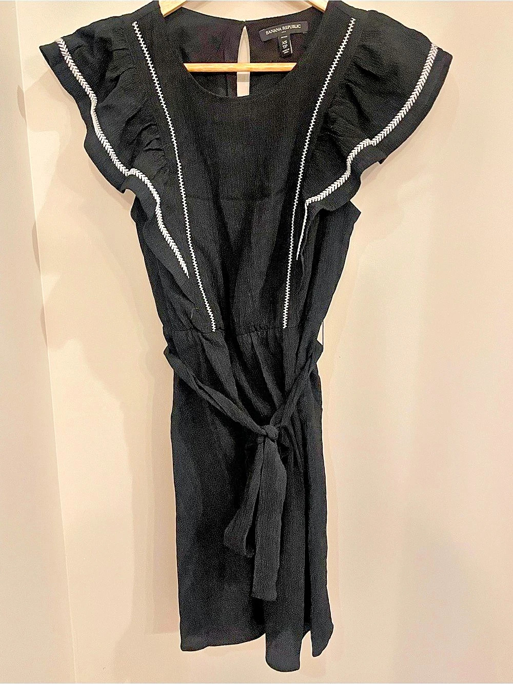 Banana Republic Black Maxi Dress Size XS Like New